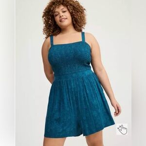 Torrid 3 NWT smocked tube romper